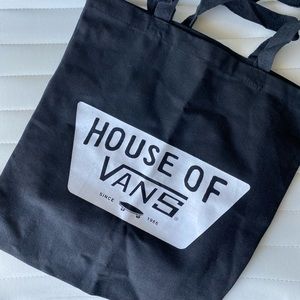 NWOT House of Vans Tote Bag